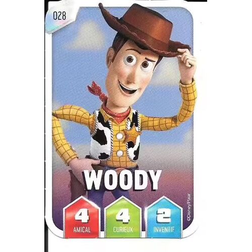 Carte Leclerc Disney Woody