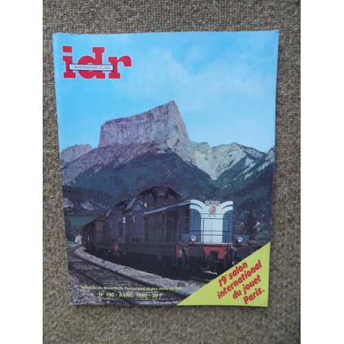 Idr L'Indépendant Du Rail N°190 De Avril 1980