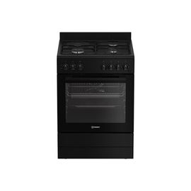 Cuisinière mixte Indesit I6M5PCB Noir