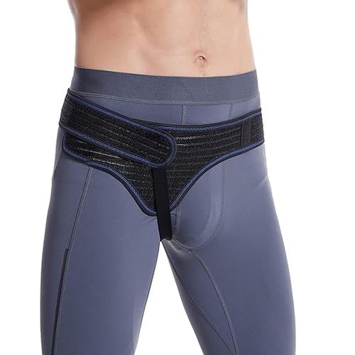 Ceinture Herniaire Heerteeaj Pour Hommes Et Femmes | Côté Gauche Ou Droit | Ceinture Herniaire Pour Hommes | Bande De Soutien Pour Hernies Inguinales | V...