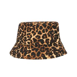 Chapeau Bob Imprimé Peau Léopard Adulte