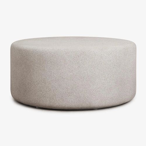 Table basse ronde Ø90 cm en ciment Elyndra