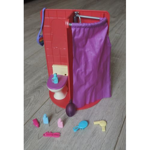 LA SALLE DE BAIN BARBIE + ACCESSOIRES