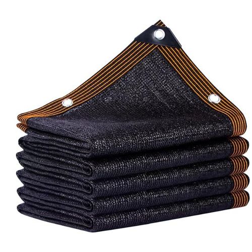 QLOFEI Filet D'Ombrage, 50% Tissu Ombrage Pergola Filet D'ombrage Extérieur, Filet Protection Solaire Tissu D'ombrage pour Pergola, Terrasse, Serre, Poulailler, Plantes (3x3m)