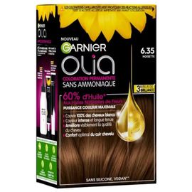 Coloration - Garnier - Olia - N6.35 Noisette - Crème - Sans Ammoniaque 