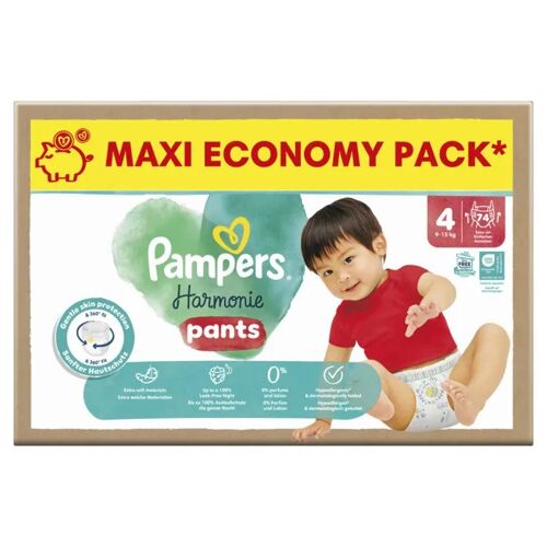 74 Couches Pampers Harmonie Pants, Taille 4