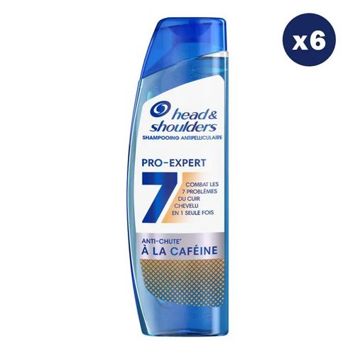 Head & Shoulders Pro-Expert 7 Shampoing Antipelliculaire Anti-Chute À La Caféine 