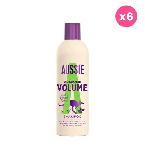 6 Shampoings Aussome Volume, 200 Ml - Aussie 