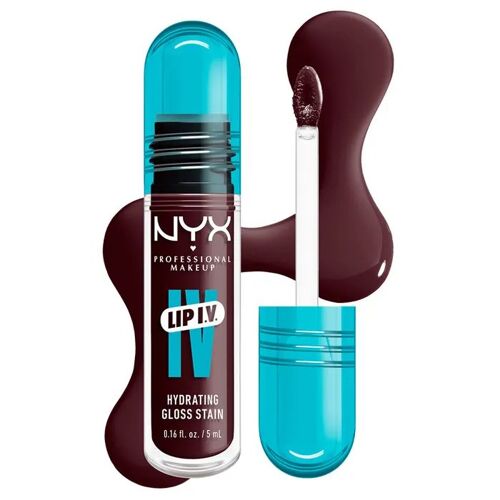 Nyx Professional Makeup, Lip Iv, Gloss, Jusqu'à 12h D'hydratation, Hautement Pigmenté, Fini Brillant, Mauve N' Moist! Multicolore