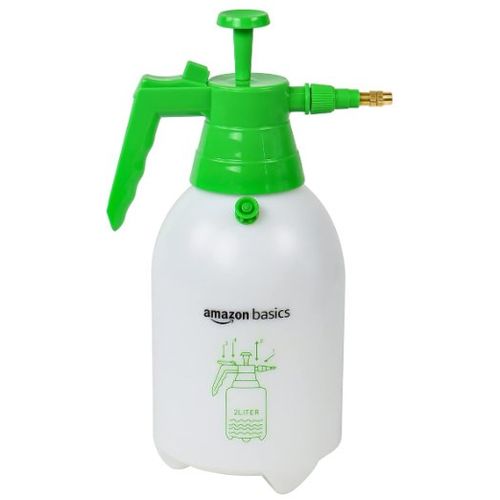 Amazon Basics Pulvérisateur à pression avec mécanisme de déclenchement verrouillable, 2 litres