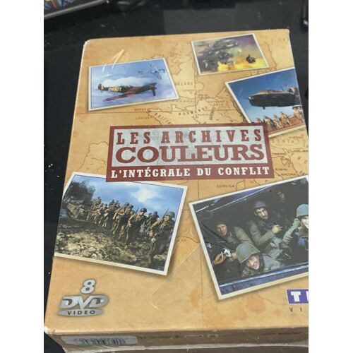 Coffret Dvd Les Archives Couleurs L Intégrale Du Conflit