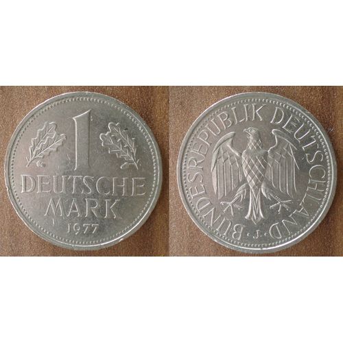 Allemagne 1 Deutsche Mark 1977 Republique Federale Atelier J