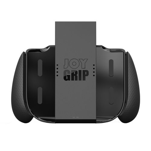 JoyGrip pour manettes Joy-Con de Nintendo Switch 2 Savage Raven by Skull & Co. : Support de prise en main rechargeable pour joystick et télécommande, avec poignées interchangeables, Noir