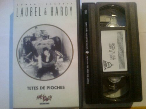 Cassette Vidéo Vhs - Têtes De Pioches - Laurel Et Hardy