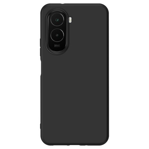 Coque en Silicone pour Xiaomi Poco M7 4G Conception Souple et Fine Mayaxess Noir