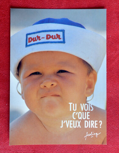 Ancienne Carte Postale Bebe Humour. Tu Vois C Que J Veux Dire. Série Bébés Baby-Boom. France