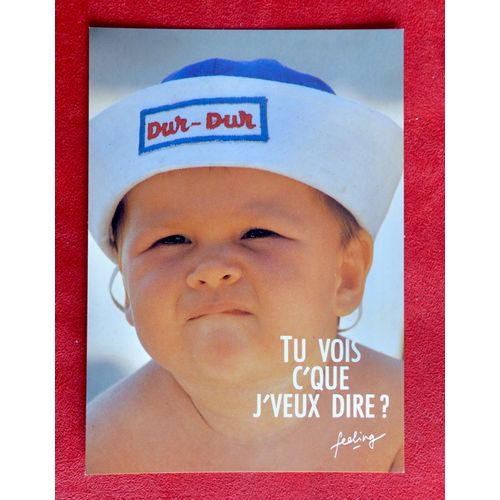 Ancienne Carte Postale Bebe Humour. Tu Vois C Que J Veux Dire. Série Bébés Baby-Boom. France
