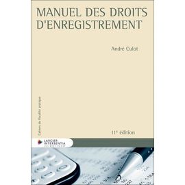 Manuel Des Droits D'enregistrement
