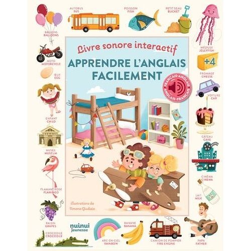 Apprendre L'anglais Facilement - Livre Sonore Intéractif