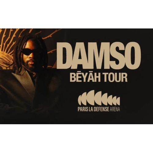 Billet De Concert Damso - Paris La Défense Arena - 31/05/26