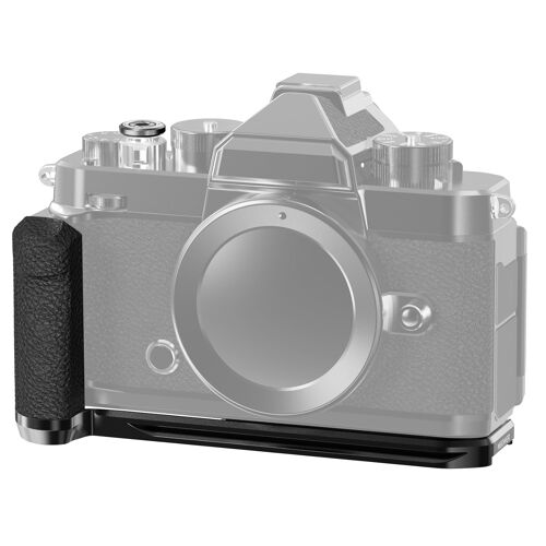 NEEWER Poignée en L Compatible avec Nikon Zf, Plaque de Base Rétro en L avec Poignée, Repose Pouce et Bouton Déclencheur en Aluminium, Compatible avec Tête de Trépied de Type Arca, CA134