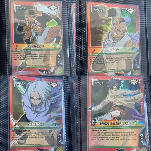 Cartes Naruto Bandai