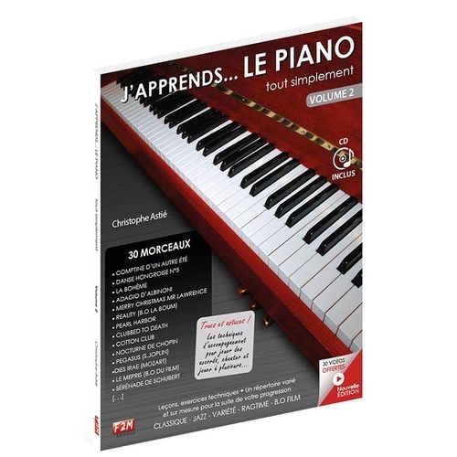 J'apprends Le Piano Tout Simplement - Tome 2 (1 Cd Audio)