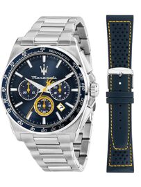 Mens Watch Maserati R8873652001, Quartz, 43mm, 10atm