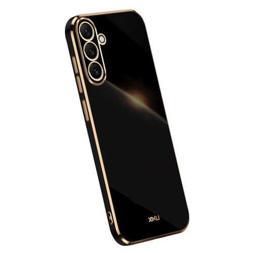 Coque pour Samsung Galaxy A54 5G Silicone Rebords Dorés