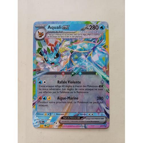 Aquali Ex, 23/131, "Évolutions Prismatiques"