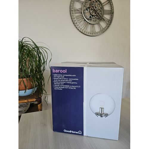 Très Belle Lampe De Table Décorative Barool De Marque Goodhome Neuve Dans L'Emballage Compatible Avec Ampoule E27