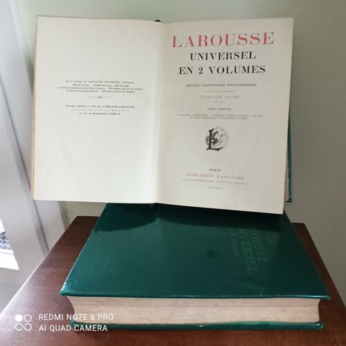 Larousse Universel Édition Maison Larousse 1922