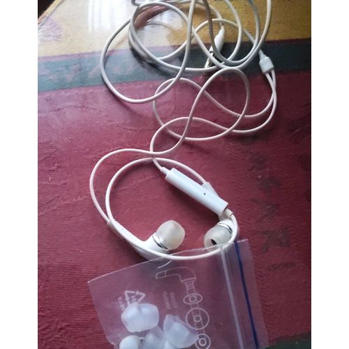 Paire d¿ecouteurs filaires pour téléphone samsung s3