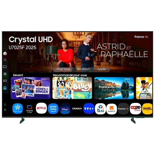 Samsung TU65U7025F - TV LED 65" (165 cm) - 4K UHD 3840x2160 - HDR - Smart TV - Gaming Hub - 3xHDMI - WiFi