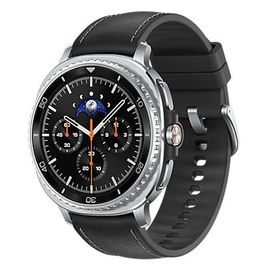 Samsung Galaxy Watch 8 Classic 1.3" - 46 mm Argent bracelet Noir GPS - Wifi