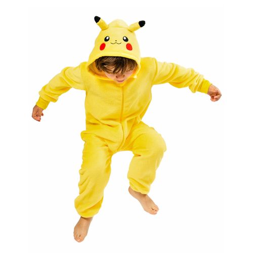 Combinaison Pikachu Pokémon Enfant - Taille: 6 - 8 Ans (128 Cm)