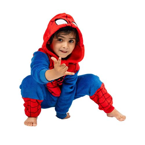 Combinaison Spiderman Enfant - Taille: 4 - 6 Ans (110 Cm)
