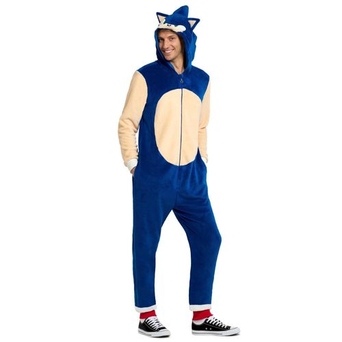 Combinaison Sonic Le Hérisson Adulte - Taille: Xl (Eu 56-58)