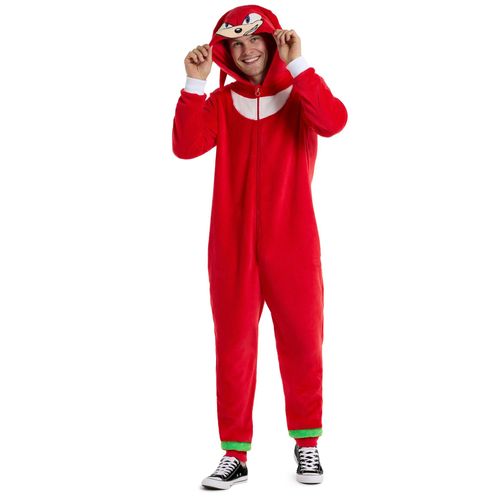 Combinaison Knuckles Sonic Adulte - Taille: Xxl (Eu 60-62)