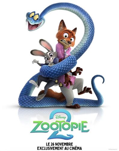Zootopie 2 Affiche Cinéma 120x160cm