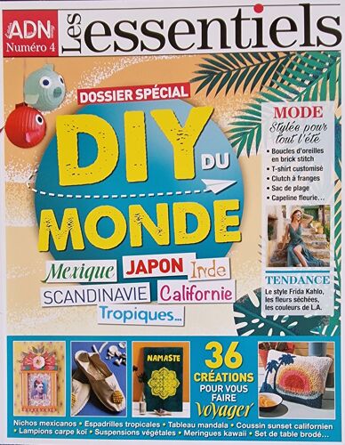 L'Atelier Des Nanas Les Essentiels 4 Dossier Spécial Diy Du Monde 36 Créations