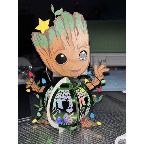 Vends lanterne personnalisée fait main .