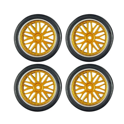 4 Pièces Roues De Pneus De Dérive Améliorées La0034 Pour Ldr/C Ld-A86 1/18 Modèles De Véhicules Rc Sur Route Pièces De Rechange-Générique