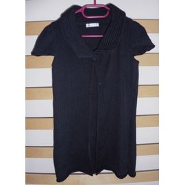 Gilet Gris. Manches Courtes. Promod. Taille 38