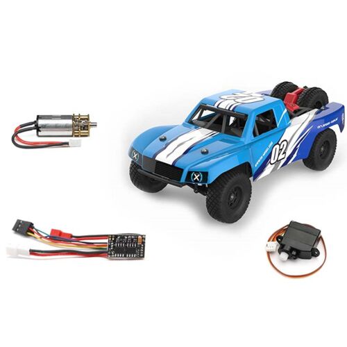 Orlandoo Hunter Oh32x02 1/32 Rwd Mini Camion Rc Voiture Kit Arrière Drive Suv Non Assemblé Diy Pièces Pipe Micro Roll Cage Trophée Mobile Hors Route Escalade Jouets Télécommande Véhicules Modèles-Générique