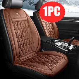 Coussin Chauffant Universel Pour Siège De Voiture Unique 12-24v, Housse De Siège Chauffante Pour L'hiver