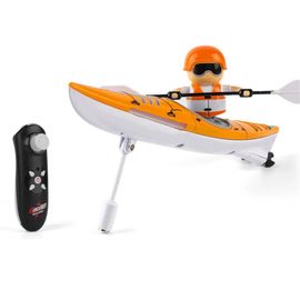 Hc 810 Rtr 2.4g Bateau Rc Colorés Pagaies Télécommande À Rames Lumières Led Conduite À 360 Modes Doubles Navire Imperméable Équilibrage Sous-Marin Modèles Véhicules Jouets-Générique