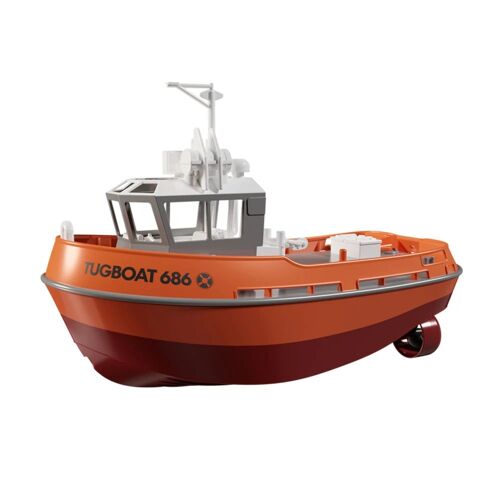 Sg Pinecone Forest Sg686 2.4g 1/72 Bateau Rc Puissant Moteur Double Sans Fil Télécommande Électrique Remorqueur Modèle Jouets Pour Garçons Cadeau-Générique