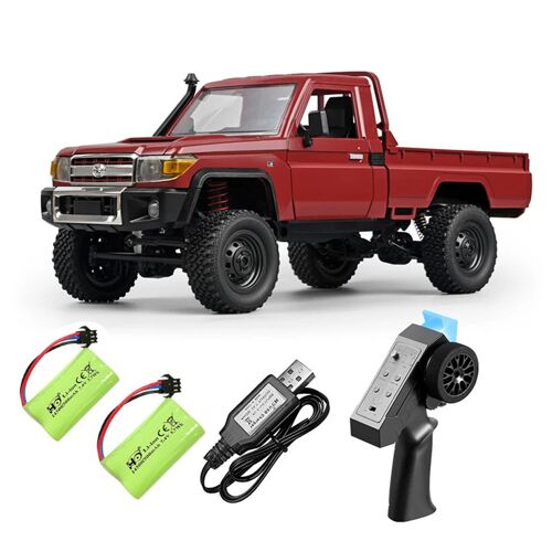 Véhicule Rc Mnrc Mn82 Rtr 1/12 2.4g 4wd Pour Toyota Land Cruiser Lc79 Rock Crawler Éclairage Led Escalade Tout-Terrain Camion Modèles De Véhicules À Pleine Proportion Jouets-Générique