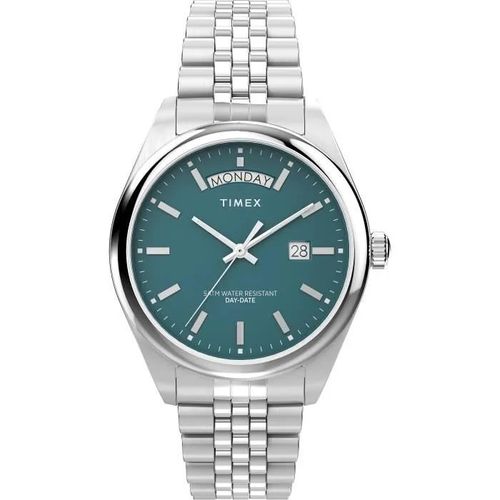 Timex Montre Argent Analogique Hommes Legacy Tw2v68000